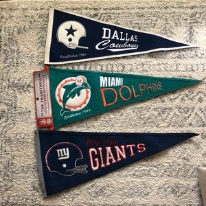 Genuine NFL Pennants